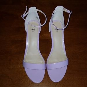 H&M Lilac Chunky Heels